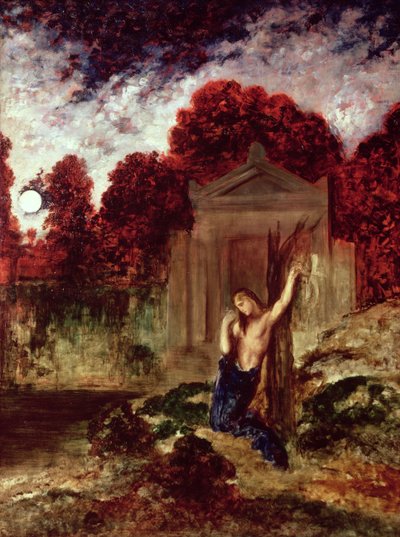 Orpheus at the Tomb of Eurydice by Gustave Moreau